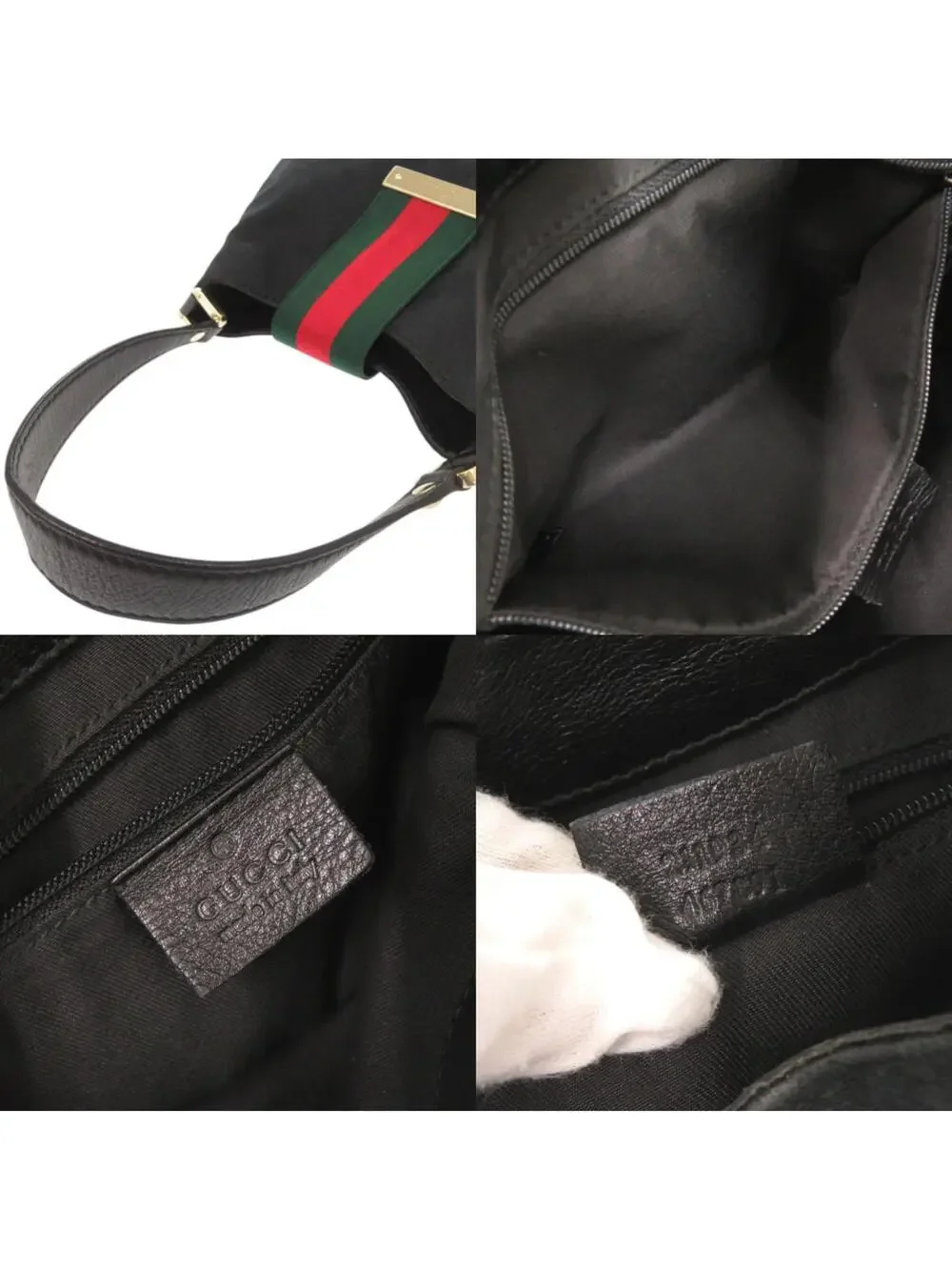 Gucci New Ladies Web Hobo Gg Canvas #252030G80B